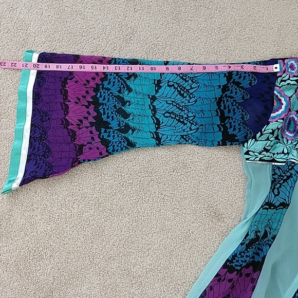 Vintage Embroidered Peasant Festival Maxi Dress - Picture 8 of 8